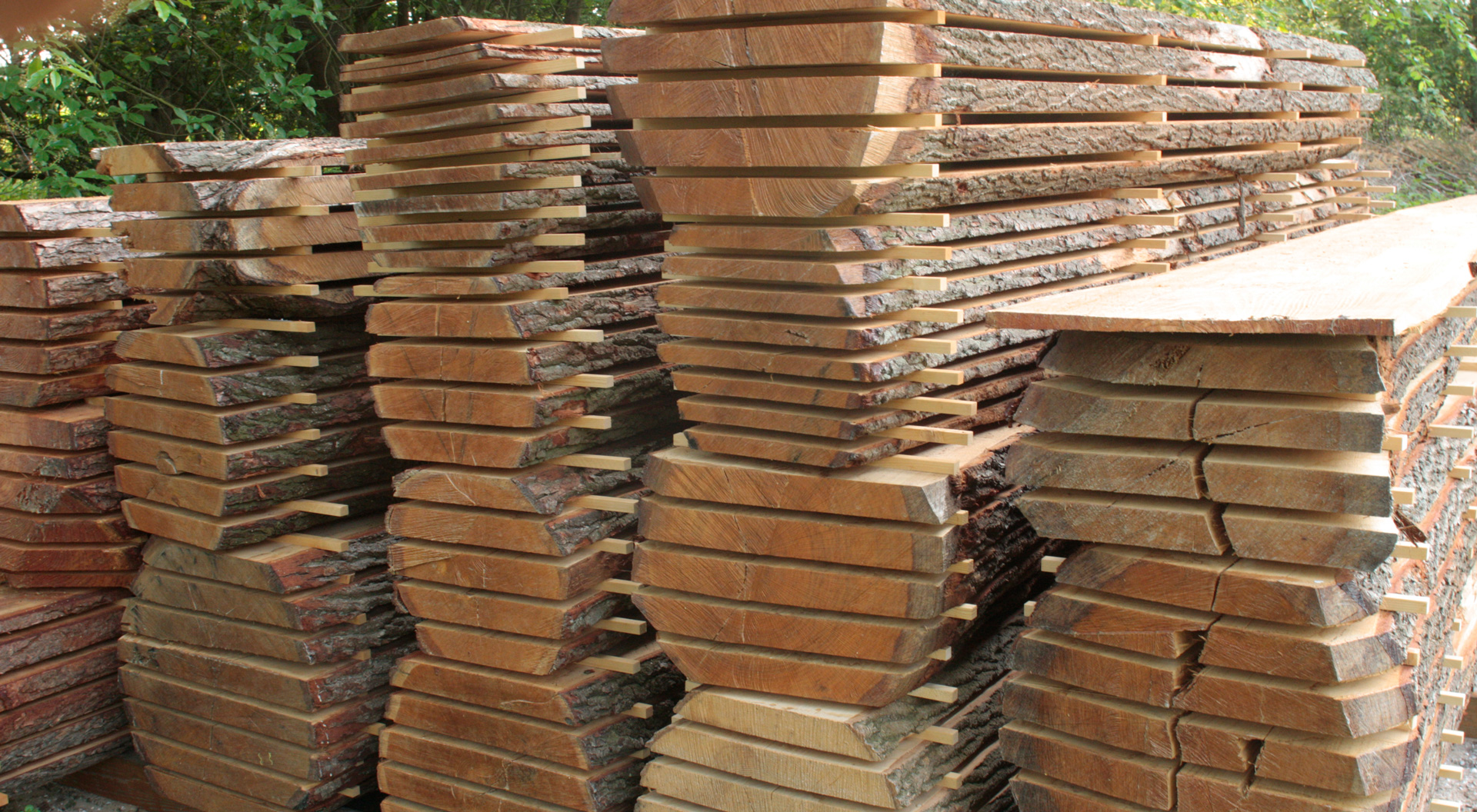 stapel planken